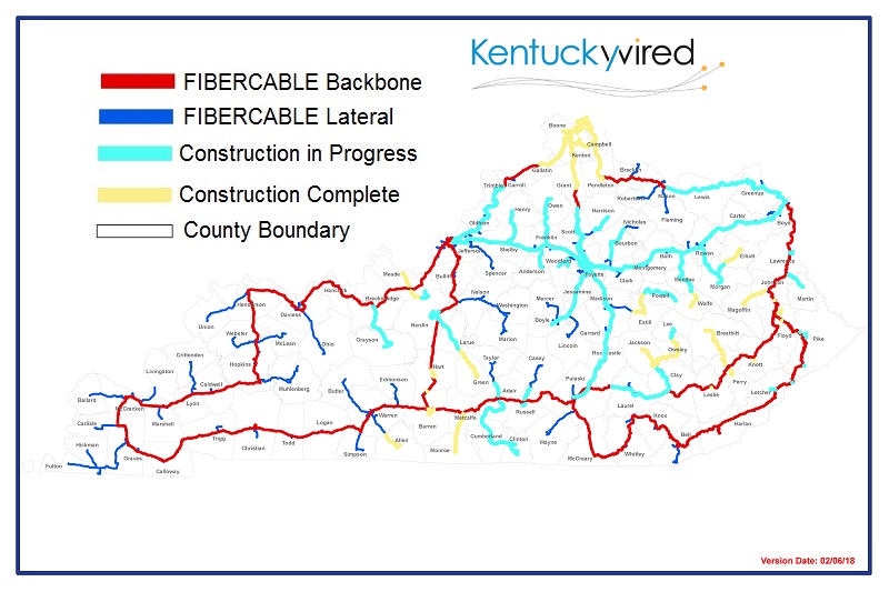 Maps Kentucky Wired